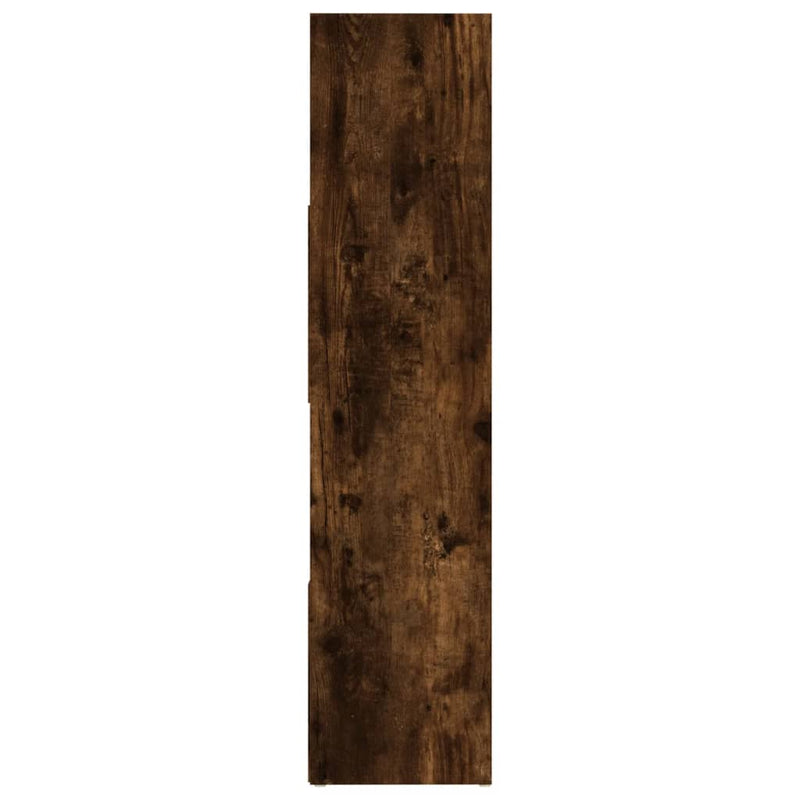 vidaXL füstös tölgy színű térelválasztó könyvszekrény 105x24x102 cm