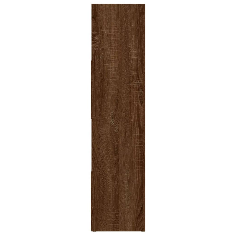 vidaXL barna tölgyszínű könyvszekrény/térelválasztó 105 x 24 x 102 cm