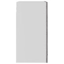 vidaXL “Lyon” szürke sonoma színű szerelt fa függő üvegszekrény