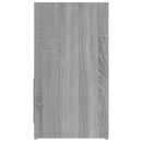 vidaXL szürke sonoma színű szerelt fa fürdőszobaszekrény 60x33x61 cm