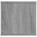 vidaXL szürke sonoma színű szerelt fa fali polc 102 x 30 x 29 cm