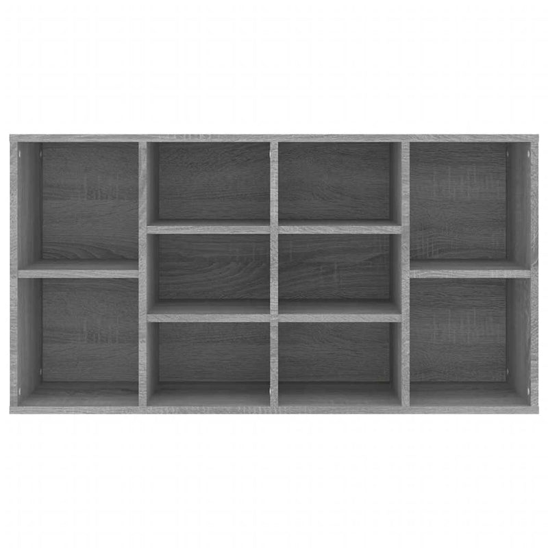 vidaXL szürke sonoma színű cipőtároló pad 103 x 30 x 55 cm