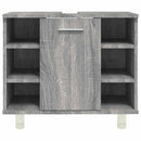 vidaXL szürke sonoma színű szerelt fa fürdőszobaszekrény 60x32x53,5 cm