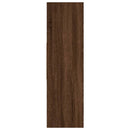 vidaXL barna tölgy színű szerelt fa könyvszekrény 97,5 x 29,5 x 100 cm