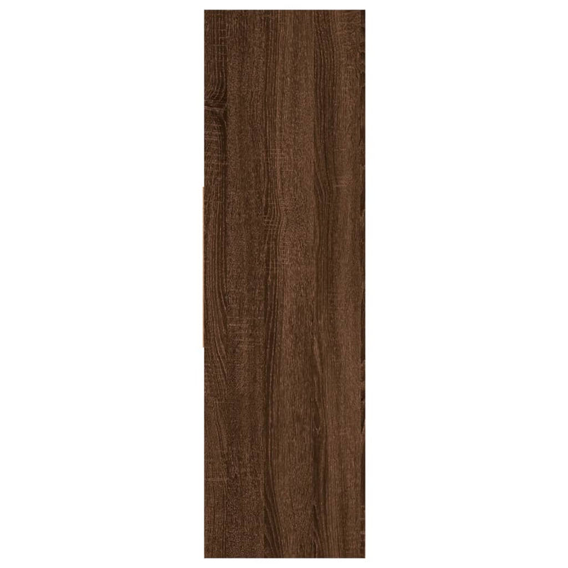 vidaXL barna tölgy színű szerelt fa könyvszekrény 97,5 x 29,5 x 100 cm