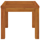 vidaXL 2 db tömör akácfa kerti ülőke párnákkal 40 x 40 x 42 cm