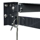 vidaXL antracit szövet és alumínium behúzható napellenző 4 x 3 m