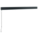 vidaXL sárga-fehér szövet és alumínium behúzható napellenző 3,5x2,5 m