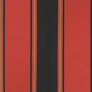 vidaXL narancs-barna szövet és alumínium behúzható napellenző 3x2,5 m