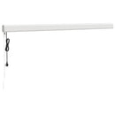 vidaXL krémszínű szövet és alumínium behúzható napellenző 4 x 3 m