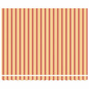 vidaXL sárga-fehér szövet és alumínium behúzható napellenző 4,5 x 3 m