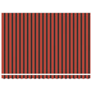 vidaXL narancs-barna szövet és alumínium behúzható napellenző 3x2,5 m