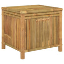 vidaXL bambusz kerti tárolóláda 60 x 52 x 55 cm