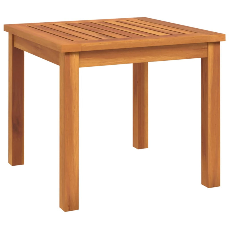 vidaXL tömör akácfa dohányzóasztal 40 x 40 x 36 cm