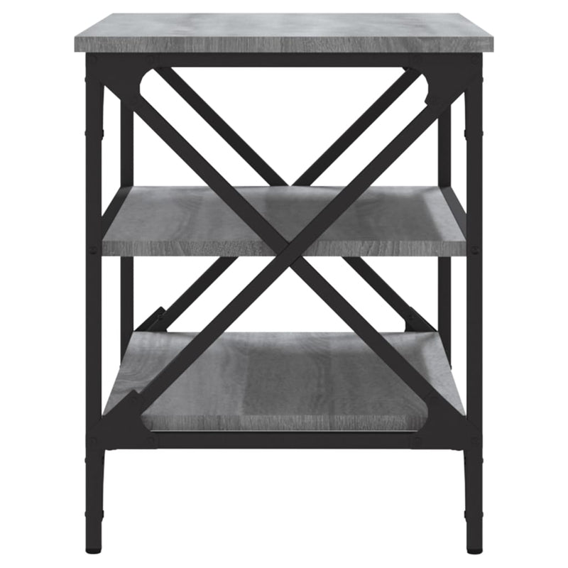 vidaXL szürke sonoma színű szerelt fa TV-szekrény 60x40x50 cm