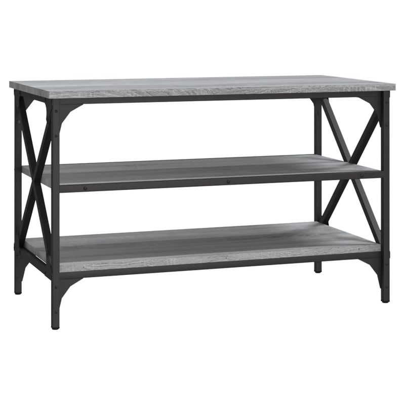 vidaXL szürke sonoma színű szerelt fa TV-szekrény 80x40x50 cm