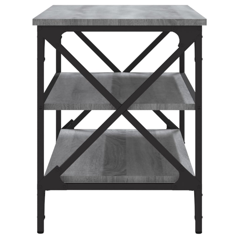 vidaXL szürke sonoma színű szerelt fa TV-szekrény 80x40x50 cm