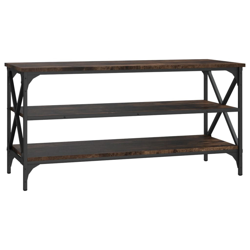 vidaXL füstös tölgy színű szerelt fa TV-szekrény 100x40x50 cm