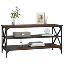 vidaXL barna tölgyszínű szerelt fa TV-szekrény 100x40x50 cm