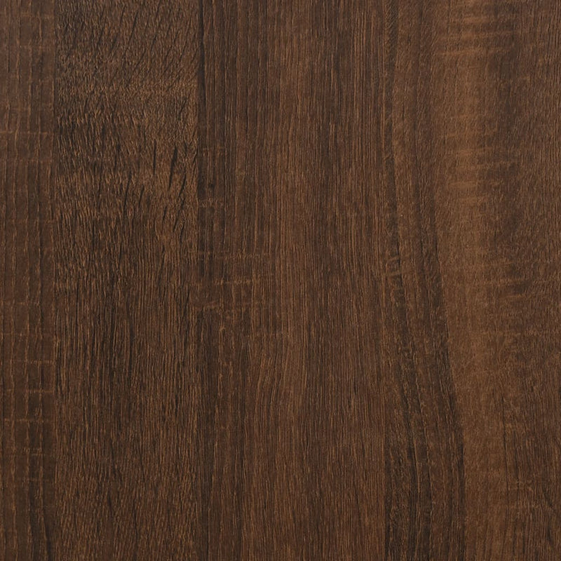 vidaXL barna tölgyszínű szerelt fa TV-szekrény 100x40x50 cm