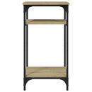 vidaXL sonoma tölgy színű szerelt fa kisasztal 40 x 30 x 75 cm