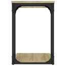 vidaXL sonoma tölgy színű szerelt fa kisasztal 50 x 352 x 50 cm