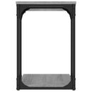vidaXL szürke sonoma színű szerelt fa kisasztal 50 x 35 x 52 cm