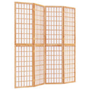 vidaXL 4 paneles japán stílusú összecsukható paraván 160 x 170 cm
