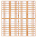 vidaXL 4 paneles japán stílusú összecsukható paraván 160 x 170 cm