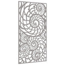 vidaXL kagylómintás corten acél kerti faldísz 105 x 55 cm