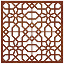 vidaXL mór stílusú corten acél kerti faldísz 55x55 cm