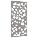 vidaXL juharlevél mintás corten acél kerti faldísz 105 x 55 cm