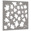 vidaXL juharlevél mintás corten acél kerti faldísz 55x55 cm