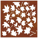 vidaXL juharlevél mintás corten acél kerti faldísz 55x55 cm