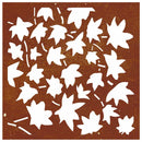 vidaXL juharlevél mintás corten acél kerti faldísz 55x55 cm