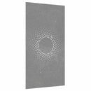 vidaXL napmintás corten acél kerti faldísz 105 x 55 cm