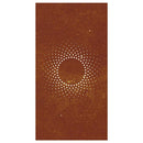 vidaXL napmintás corten acél kerti faldísz 105 x 55 cm