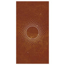 vidaXL napmintás corten acél kerti faldísz 105 x 55 cm