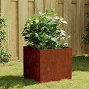 vidaXL corten acél növénytartó 40x41x40 cm