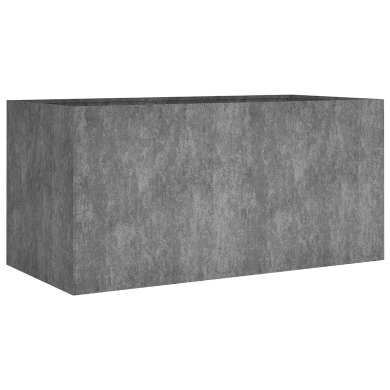 vidaXL corten acél növénytartó 80 x 40 x 40 cm