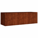 vidaXL corten acél kerti magaságyás 120 x 40 x 40 cm