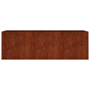 vidaXL corten acél kerti magaságyás 120 x 40 x 40 cm