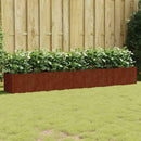 vidaXL corten acél kerti magaságyás 280x40x40 cm