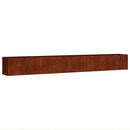 vidaXL corten acél kerti magaságyás 360 x 40 x 40 cm