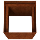vidaXL corten acél növénytartó 40x40x80 cm