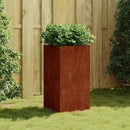 vidaXL corten acél növénytartó 40x40x80 cm