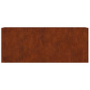 vidaXL corten acél kerti magaságyás 200x40x80 cm