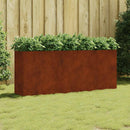 vidaXL corten acél kerti magaságyás 200x40x80 cm