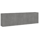 vidaXL corten acél kerti magaságyás 280x40x80 cm