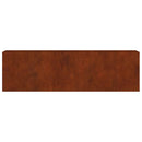 vidaXL corten acél kerti magaságyás 280x40x80 cm